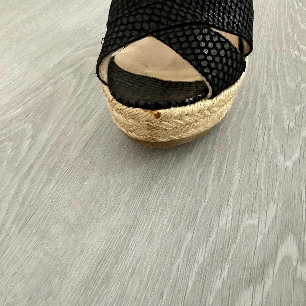 Jimmy Choo Python Platform Wedges - Picture 8 of 12